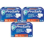 Prosafe Yetişkin Bel Bantlı Tekstil Yüzey L Büyük Boy 90 Adet Hasta Bezi