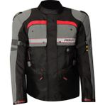 Prosev 4 Mevsim Mont Long At 2202-RED - Motosiklet Uzun Mont - Siyah - Gri - Kırmızı - 4XL