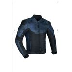 Prosev Falcon Deri 4 Mevsim Dark Blue Motosiklet Montu