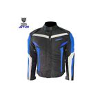 Prosev JKT01 4 MEVSİM ERKEK MAVİ MOTOSİKLET MONTU