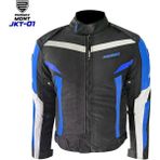Prosev JKT01 Dört Mevsim Motosiklet Montu - 4XL - Siyah - Mavi