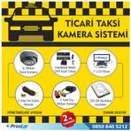 Prostar Ticari Taksi 3 Kameralı 320 Gb Harddisk Dahil Araç Kamera Seti