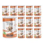 Prostar Yetişkin Köpek Somonlu ve Jöleli Konserve Mama 400 Gr x 12 adet