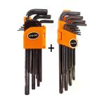 Protec Torx & Alyan Seti Profesyonel 2 Set Alyan & Torx Alyan Takım 18 Parça 2 Set