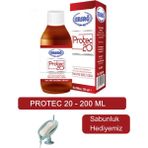 PROTEC20 200 ml Takviye Edici Gıda - Sabunluk Hediyemiz 4009-66