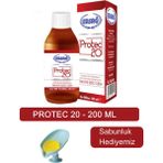 PROTEC20 200 ml Takviye Edici Gıda - Sabunluk Hediyemiz 4009-70
