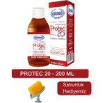 PROTEC20 200 ml Takviye Edici Gıda - Sabunluk Hediyemiz 4009-73
