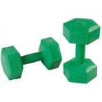 Protech AGRDMBPRT004 Yeşil 4 Kg Vinyl Çiftli Dambıl