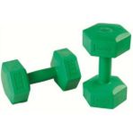 Protech AGRDMBPRT004 Yeşil 4 Kg Vinyl Çiftli Dambıl