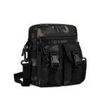 Protector Plus Omuzdan Askılı Küçük Taktik Outdoor Gündelik El Çantası Siyah Akrep Kamuflaj Kahverengi