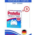 Protefix Yapıştırıcı Yastık Üst Çene 30 Adet 3'Lü Paket (Skt:01/2027)