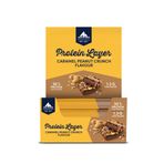 Protein Layer Çıtır Çıtır Karamel Fıstık Cruch Yüksek Protein Bar