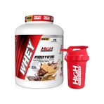 Protein Tozu 2280 gr Çikolata Bisküvi Aromalı Whey Protein 24 Gram Protein 76 Servis Shaker Hediye