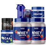 Proteinocean Çilek Yeşil Elma Large Fitness Paketi