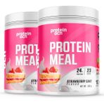 Proteinocean Protein Meal Proteinli Öğün Tozu - Strawberry Cake - 600 gr x 2 Adet