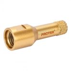 Proter Elmaslı M14 Granit 14 mm Mermer Delme Panç