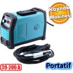 Proter Portatif Inverter Kaynak Makinası MMA200 Demir Metal Birleştirme Kaynak Makina 200 A Elektrot