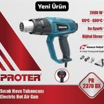 Proter PR 2370 DX Dijital Sıcak Hava Tabancası