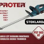 Proter PST 565 HT Şarjlı Çit Budama Makinesi