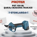 Proter PST130BL 20V Şarjlı Budama Makinası