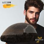 Protez Saç Qa8 - 8X10 - Renk Koyu Kestane Ince Telli Her Yöne Taranabilen Alt Yapı %100 Insan Saçı