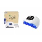 Protez Tırnak Kalıcı Oje Seti (Strong 210 Freze Makinesi + Uv Led Kurutucu)