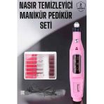 Protez Tırnak Manikür Ve Pedikür Seti Elektrikli Mir76850313