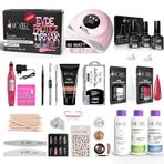 Protez Tırnak Seti & Kalıcı Oje & Nail Art Seti (POLY JEL)