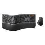 Protoarc EKM01 Plus Siyah Gri Kablosuz Klavye Mouse Seti (CP013399)