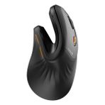 Protoarc EM11 Nl Siyah Turuncu Kablosuz Ergonomik Dikey Mouse (CP014943) - Siyah - Gri