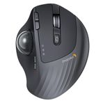 ProtoArc Kablosuz Trackball Fare, EM01 NL Ergonomik Bluetooth Rollerball Thumb Mouse Şarj Edilebilir Bilgisayar Dizüstü Bilgisayar Faresi, Ayarlanabilir Açı ve PC, Mac, Windows için 3 Cihaz Bağlantısı