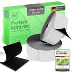 ProUnit® Cırt cırtlı bant kendinden yapışkanlı ekstra güçlü (5 m x 50 mm siyah) çok yönlü kullanılabilir. Cırt cırtlı kendinden yapışkanlı cırt cırtlı bant