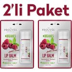 Prouvee Organıcs Lıp Balm Ahududu x 2 Adet