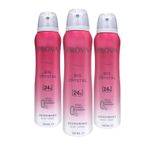 Prova Big Crystal 3x150 ml Kadın Sprey Deodorant