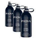 Prova Cool Blue EDP Erkek Parfüm 120 ml (3 paketi)