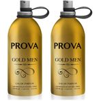 Prova Gold Men EDP Erkek Parfüm 120 ml (2 paketi)
