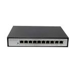 PROVZEN 8 Port POE Switch, 10/100 Mbps, 120W Güç Kapasitesi, 8 POE + 2 Normal Port, Ethernet Ağ Anahtarı, Kompakt Tasarım