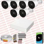 Provzen RV Hikvision 6 Kamera 20 m Gece Görüş Güvenlik Kamerası