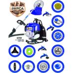 Prowackers German BC-427 Max Seri Sırt Tipi Benzinli Ot Çalı Çim Biçme Tırpanı+ 11 Pcs Full Set Hali Yıkamalı - renk