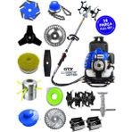 Prowackers German VRX-714 Pro Sırt Tırpan+ Akrobat Çapalama + Toprak Eşeleme 14 Parça Full Setli