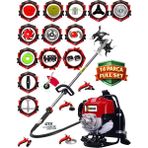 Prowackers German WR 235 Güçlü Yüksek Performans 14 Parça Full Set Sırt Tipi Benzinli Çalı Çim Biçme Tırpanı