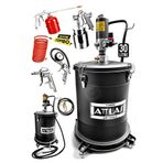 PROXTECH 30Litre Profesyonel 5li havalı Havalı Yüksek Basınç Mafsalı 6-8Bar Havalı Gres Pompası