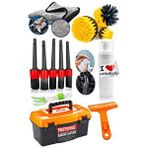 Proxtech Full Set 13 Parça Kuaför İç-dış Detaylı Temizlik Bakım Set Otoaraba Temizlemekiti Proxclean13