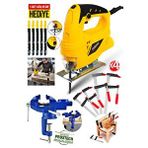 Proxtech Hobi Ful Set Premium 6 Devirli Yüksek Tork Ahşap,metal,plastik Kesme Dekupaj Testere Combo Hobi Set