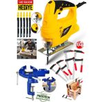 Proxtech Hobi Ful Set Premium 6 Devirli Yüksek Tork Ahşap,metal,plastik Kesme Dekupaj Testere Hobi Set