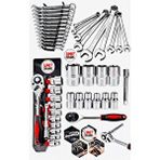 Proxtech Premium 24 Parça 12 Kombin Anahtar Set 1/2 Krom Cırcır Lokma Takım Set Beyaz