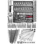 PROXTECH Premium 58 Parça 46Mini Lokma Takımı Otomatik Cırcırlı 1/4" 12 Parça Kombine Açık Ağız-yıldız Takım