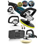 Proxtech Premium Profesyonel 6Kademe Devirli Pasta Cila Oto Kuaför Pasta Cila Polisaj Makinesi Fulset