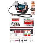 Proxtech Premium Turbo Motorlu Çark Motoru Devirli Dramel Zımpara Bileme Gravür Kutulu 220 Pcs Oyma Taşlama