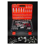 Proxtech Profesyonel 108 Parça Çok Fonksiyonlu 1/2 ve 1/4 Cırcırlı Lokma Anahtar Takımı Bits Uç Full Set